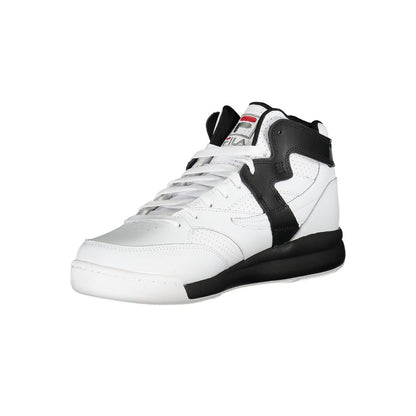 Fila hoge sportsneakers met vetersluiting en contrasterende details