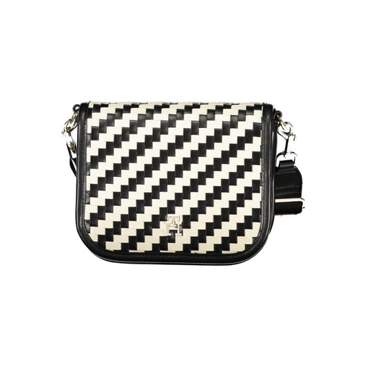 Tommy Hilfiger Zwarte Polyester Handtas