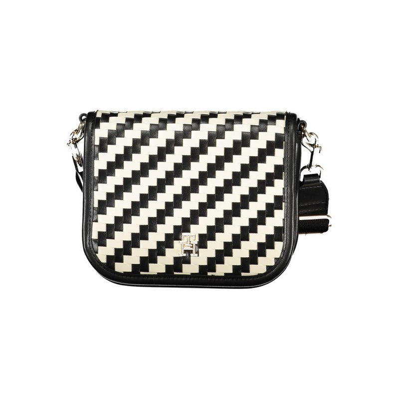 Tommy Hilfiger Sac à main noir en polyester - Élégant et pratique