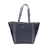 Tommy Hilfiger Blue Polyester Handbag - Stylish & Sustainable