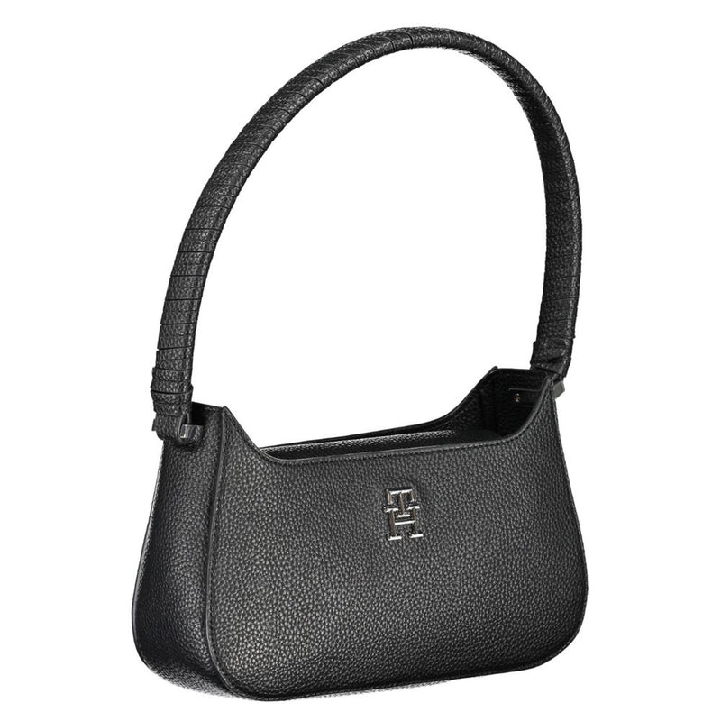 Tommy Hilfiger Sac à main en polyéthylène noir - Élégant et pratique