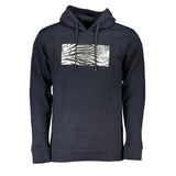 Pull en coton bleu Cavalli Class pour homme