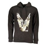 Pull en coton noir pour homme de la marque Cavalli Class