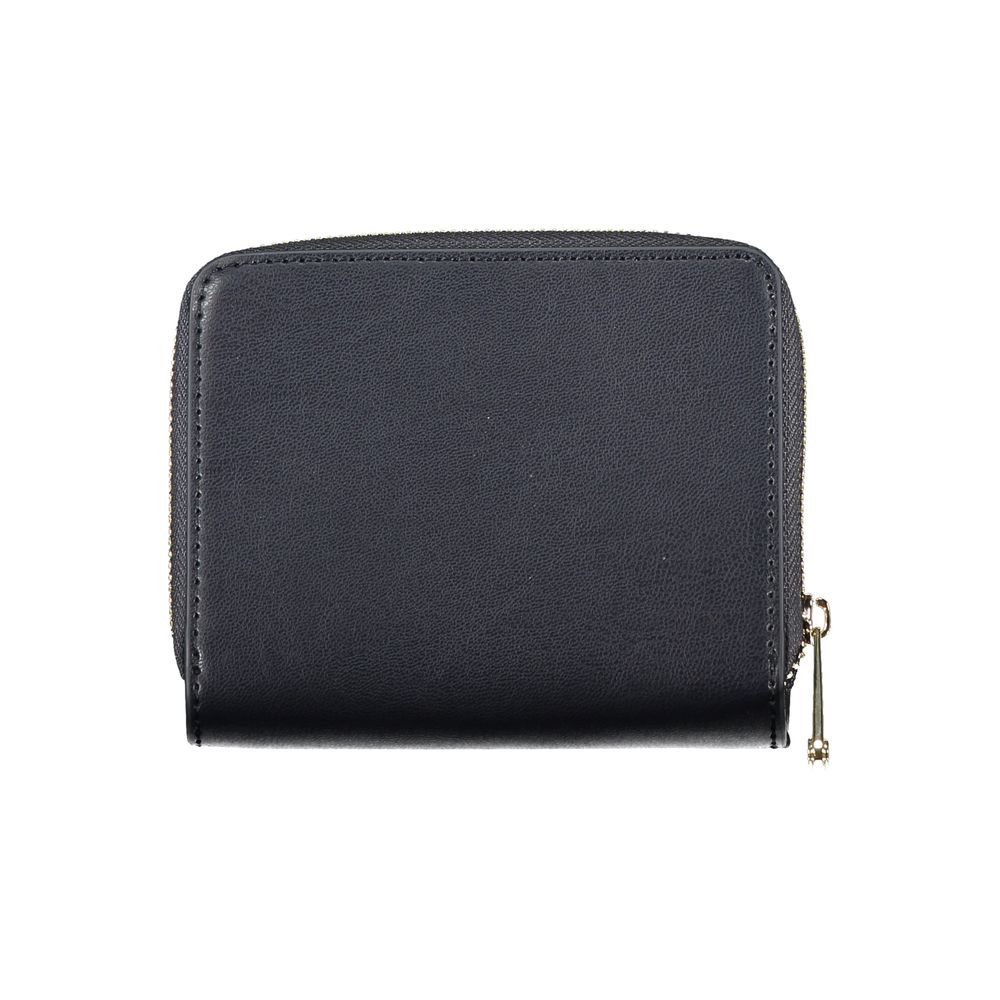 Tommy Hilfiger Sleek Blue Polyethylene Wallet - Élégance et Fonctionnalité