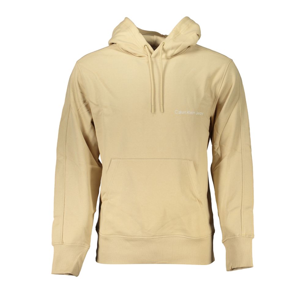 Pull en coton beige Calvin Klein pour homme
