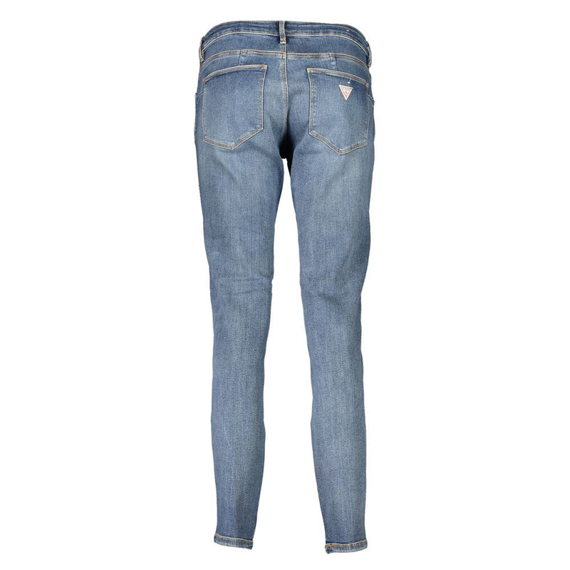 Guess Jeans Blue Organic Cotton Women Jeans - Style & Comfort