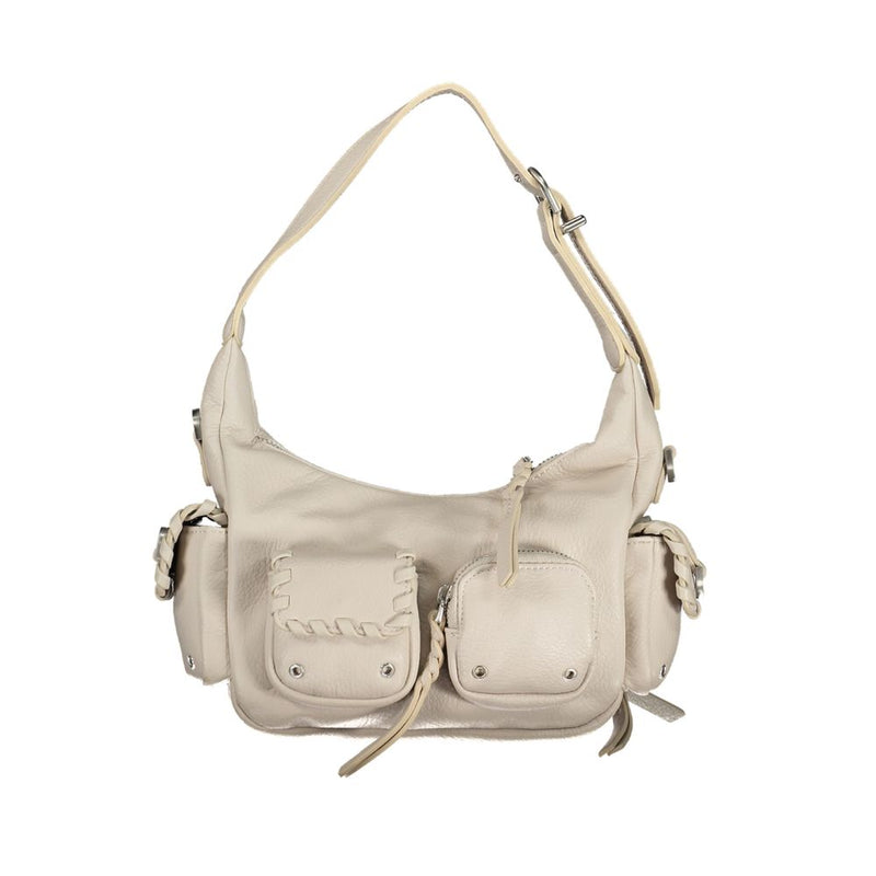 Desigual White Polyethylene Handbag - Stylish & Versatile