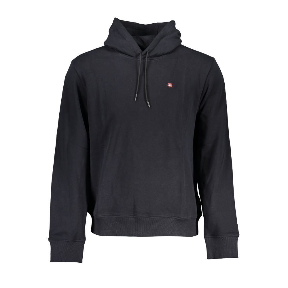 Pull en coton noir pour homme Napapijri