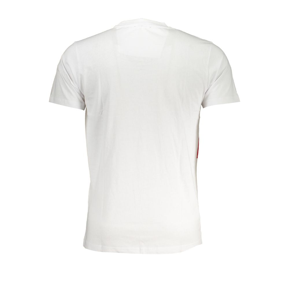 T-shirt en coton blanc Cavalli Class
