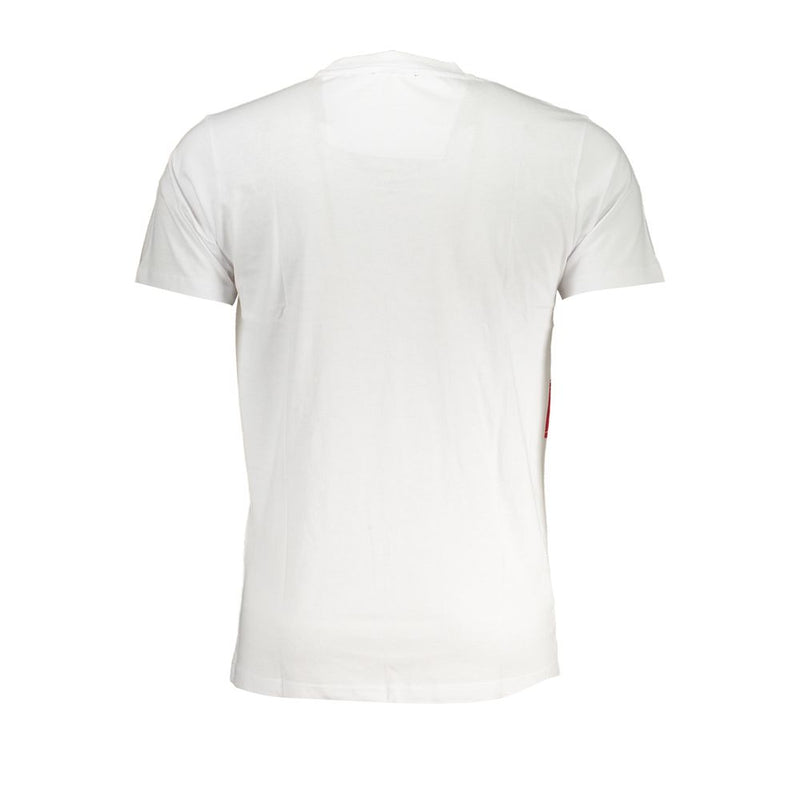 T-shirt en coton blanc Cavalli Class