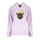 Cavalli Class Purple Cotton Women Sweater - Luxe et Confort