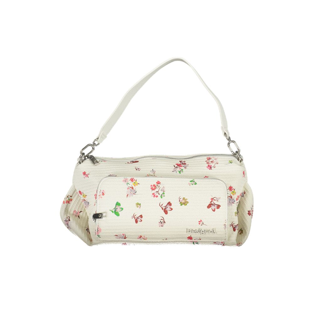 Sac à main Desigual White Polyethylene - Élégant et Pratique