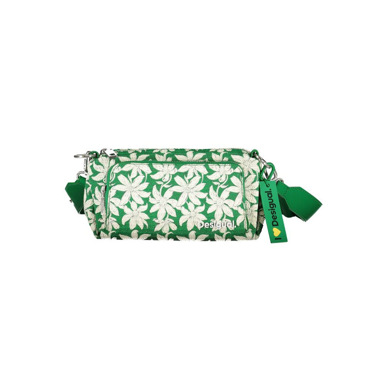 Desigual Green Polyethylene Handbag - Chic and Functional