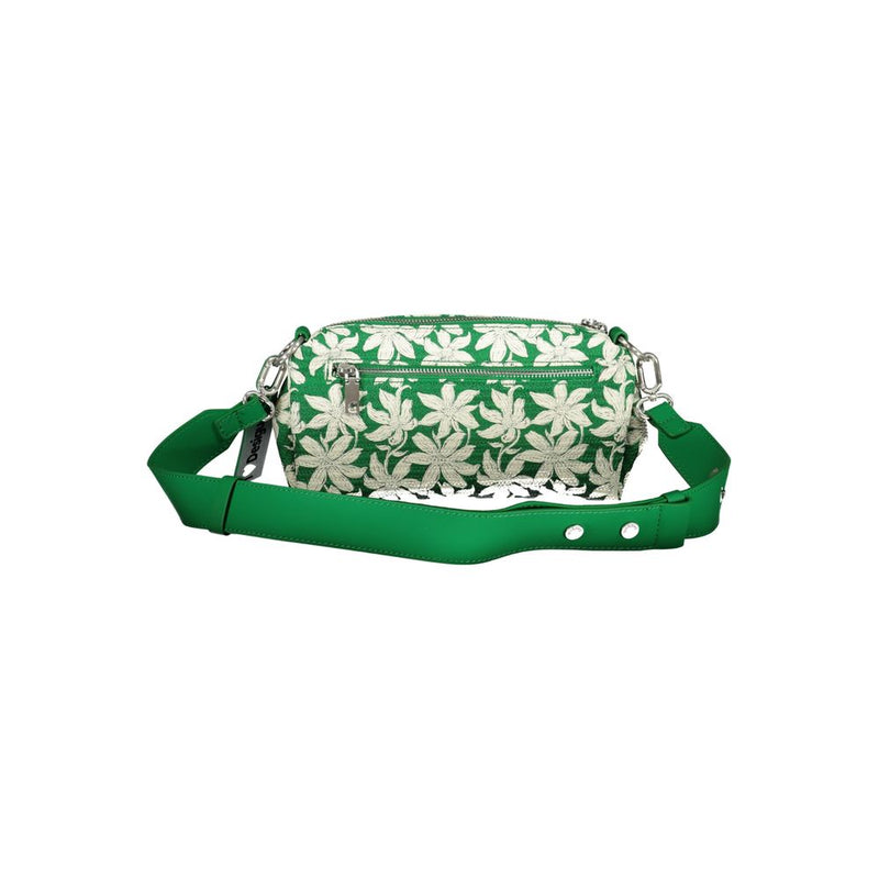Desigual Green Polyethylene Handbag - Chic and Functional