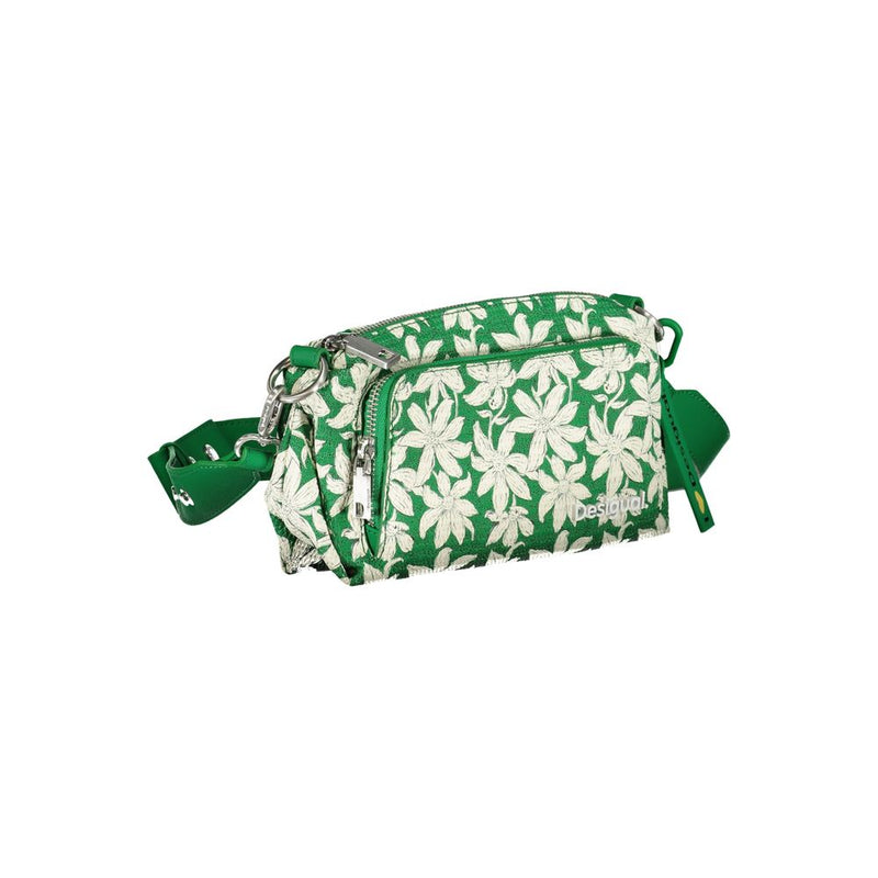 Desigual Green Polyethylene Handbag - Chic and Functional