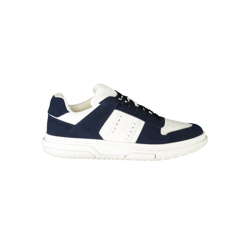 Tommy Hilfiger Blue Polyester Sneaker - Confort et Style pour Hommes