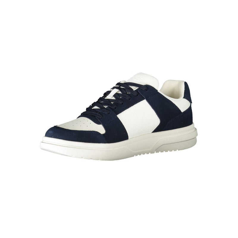 Tommy Hilfiger Blue Polyester Sneaker - Confort et Style pour Hommes