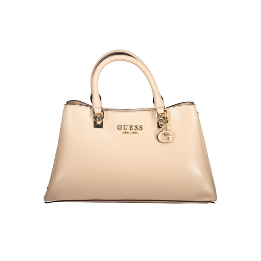 Sac à main Guess Jeans en polyéthylène beige