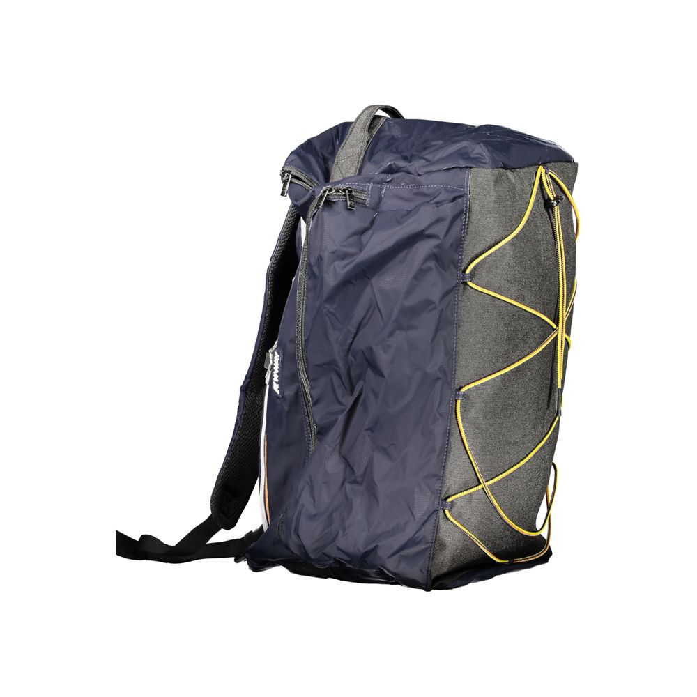 K-WAY Blauwe Polyester Rugzak