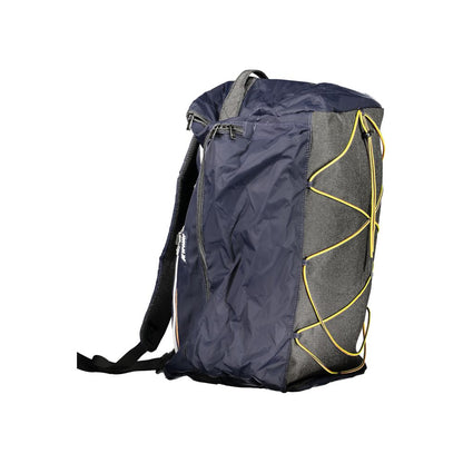 K-WAY Blauwe Polyester Rugzak