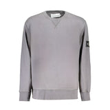 Pull en coton gris pour homme Calvin Klein