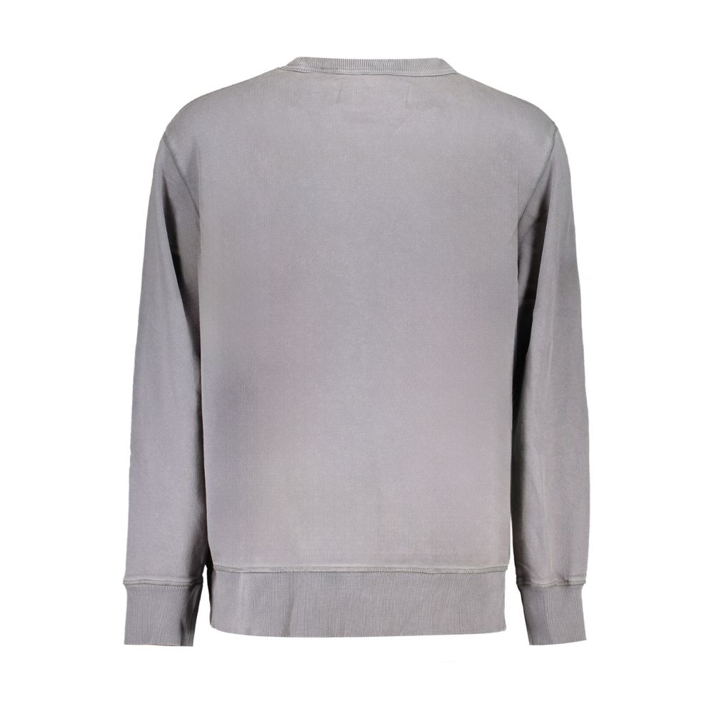 Pull en coton gris pour homme Calvin Klein