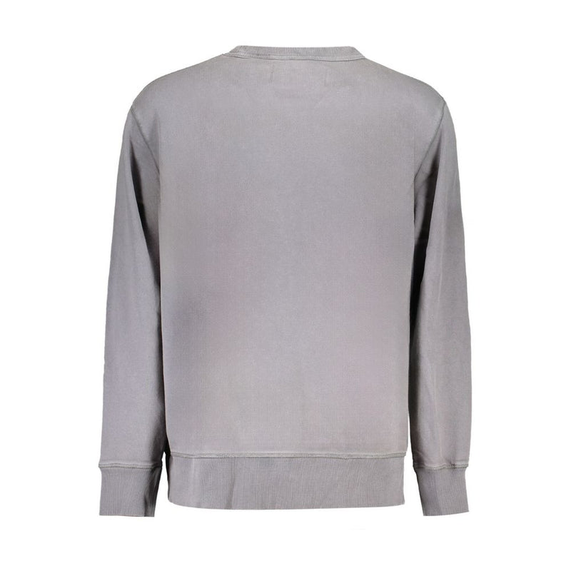 Calvin Klein Gray Cotton Men Sweater