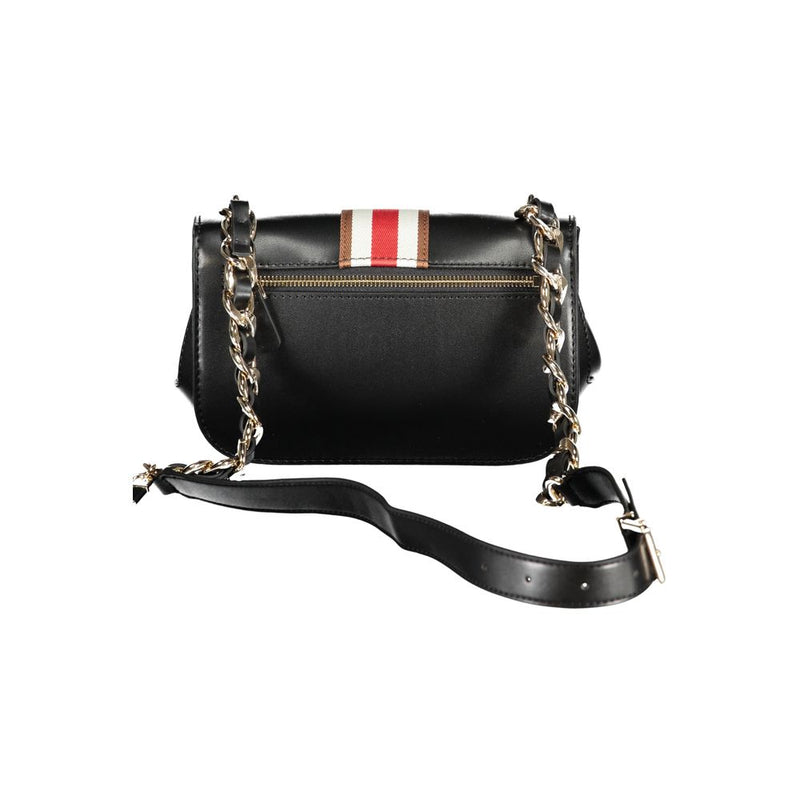 Guess Jeans Nelka Black Handbag - Élégance et Fonctionnalité