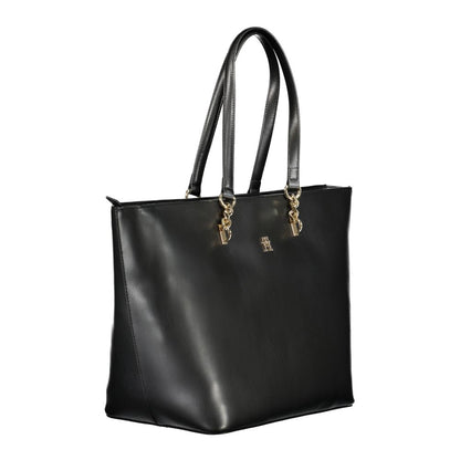 Tommy Hilfiger Zwarte Polyethyleen Handtas
