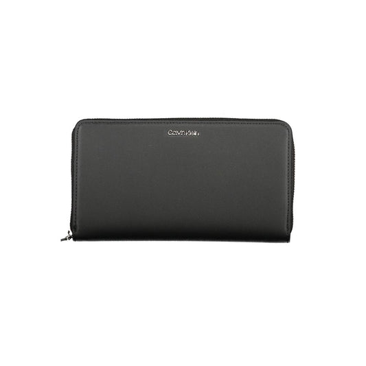 Portefeuille Calvin Klein en polyester noir