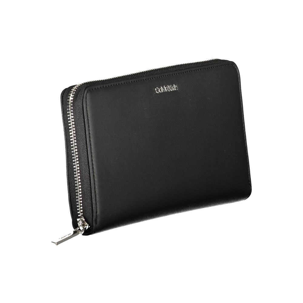 Portefeuille Calvin Klein en polyester noir
