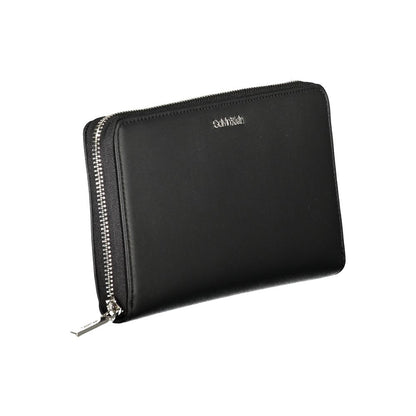 Portefeuille Calvin Klein en polyester noir