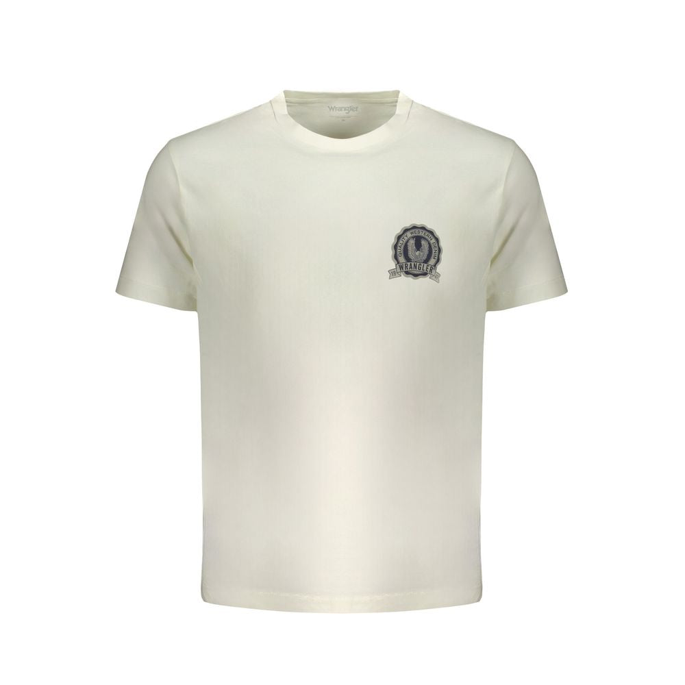 T-shirt en coton blanc Wrangler