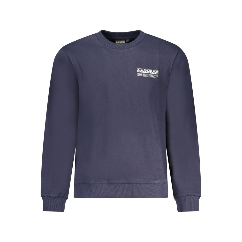 Pull en coton bleu Napapijri pour homme