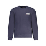 Pull en coton bleu Napapijri pour homme