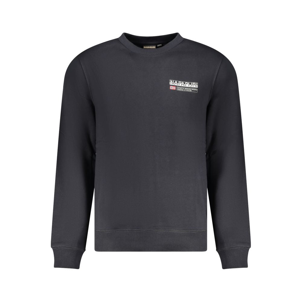 Pull en coton noir pour homme Napapijri