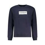 Pull en coton bleu Napapijri pour homme