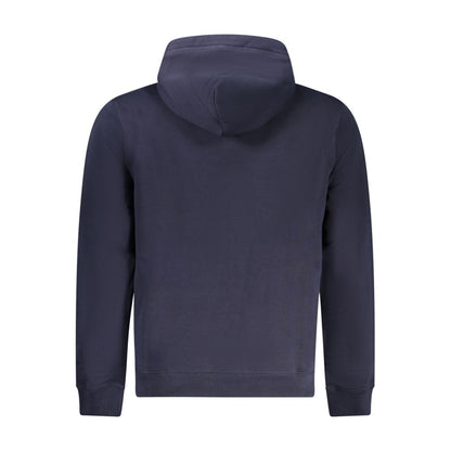 Napapijri Blue Cotton Men Sweater