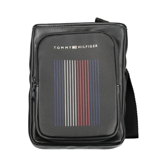 Tommy Hilfiger Zwarte Polyethyleen Schoudertas