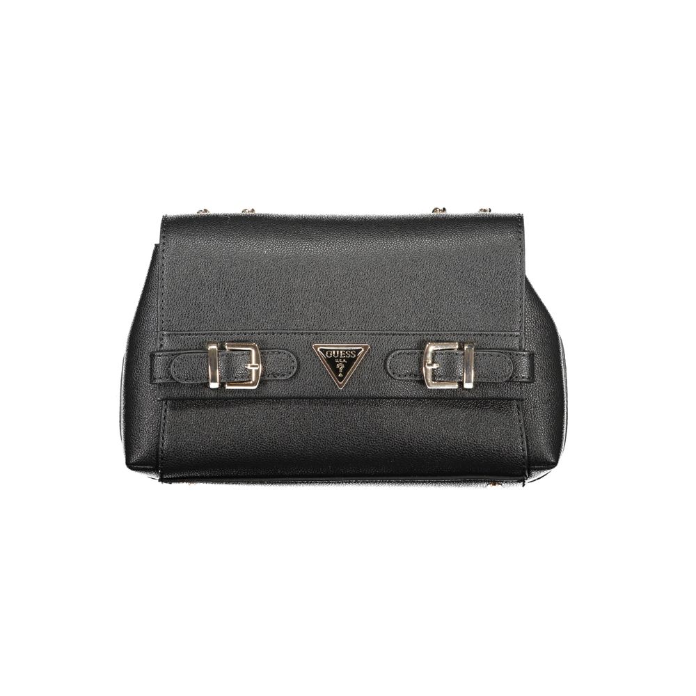 Guess Jeans Black ECO ALI Handbag for Women - Chic & Eco-Friendly