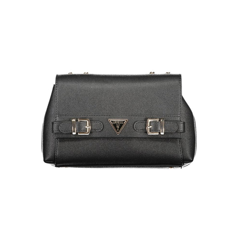 Guess Jeans Black ECO ALI Handbag for Women - Chic & Eco-Friendly