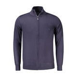 Pull en viscose bleu pour homme de Coveri Moving