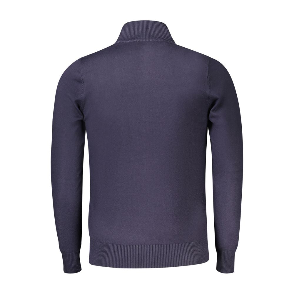 Pull en viscose bleu pour homme de Coveri Moving