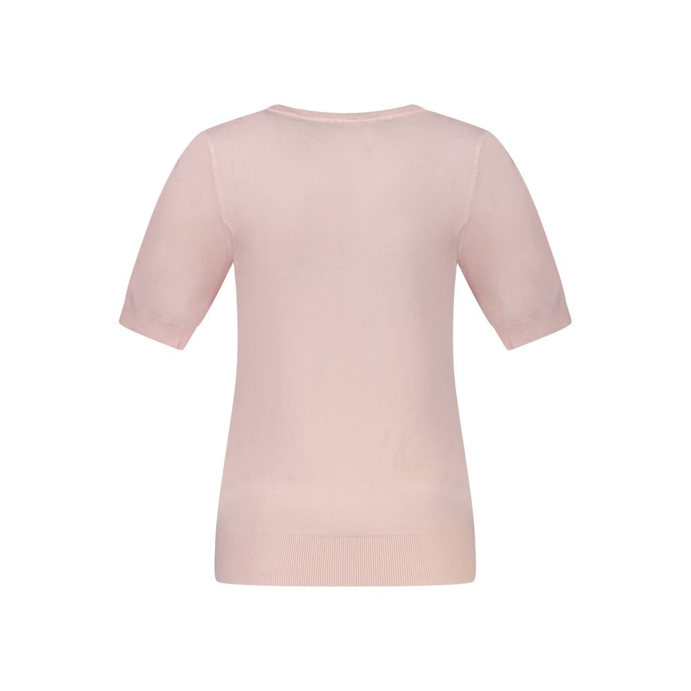 Guess Jeans Pull Femme Rose en Viscose - Chic et Confortable