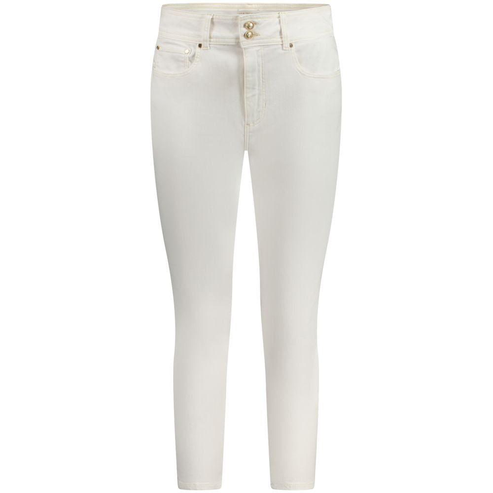 Guess Jeans White Cotton Women's Skinny Jean - Flattering Fit