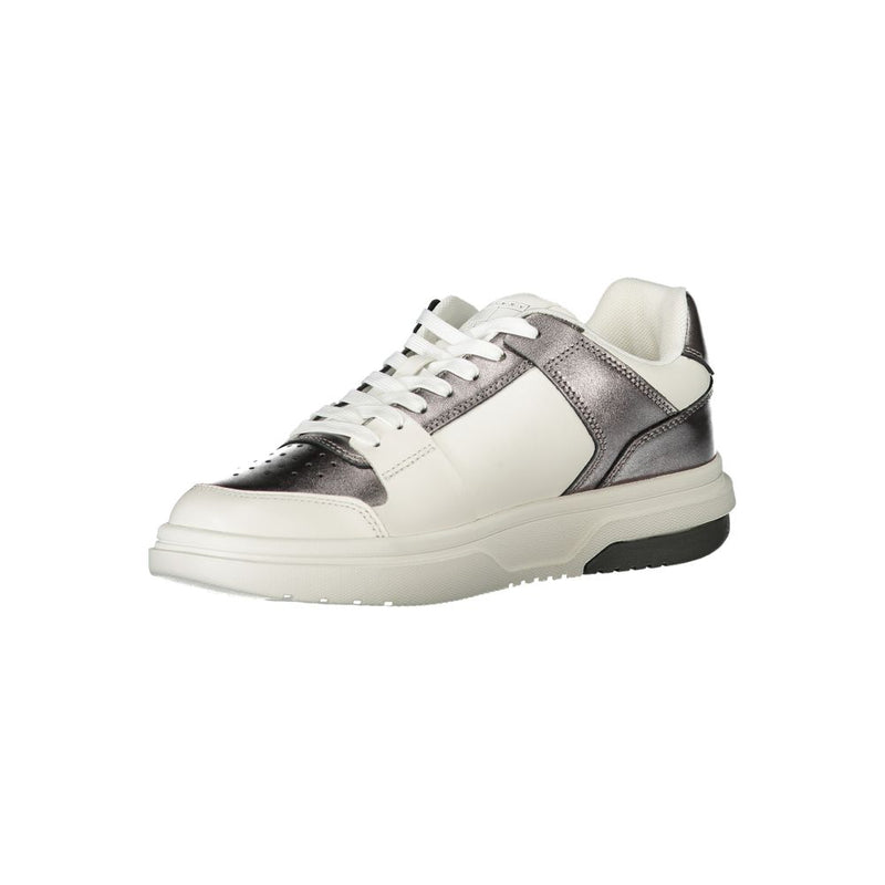 Tommy Hilfiger White Polyethylene Women Sneaker - Élégance et Polyvalence