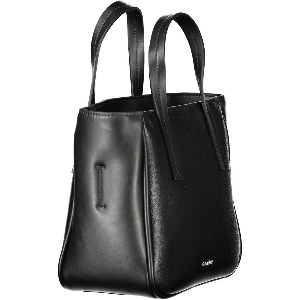Calvin Klein Black Polyethylene Women Handbag - Durable & Stylish