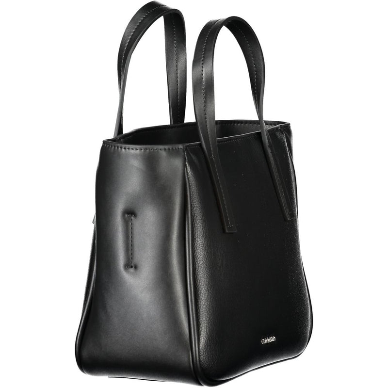 Calvin Klein Black Polyethylene Women Handbag - Stylish & Durable