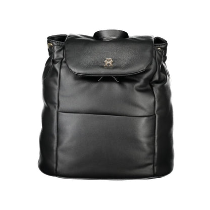Tommy Hilfiger Zwarte Polyester Dames Rugzak