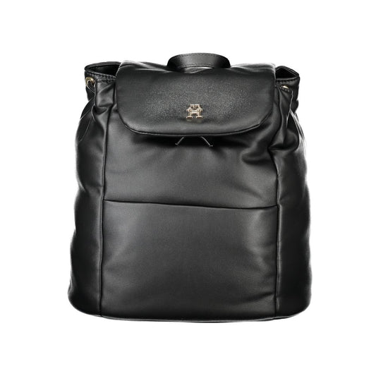 Tommy Hilfiger Zwarte Polyester Dames Rugzak